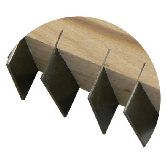 LAME DE CHEMIN DE FER 1M LISSE SOFOP TALIAPLAST - 301404 4 LAME DE CHEMIN DE FER 1M LISSE SOFOP TALIAPLAST - 301404 – Image 2