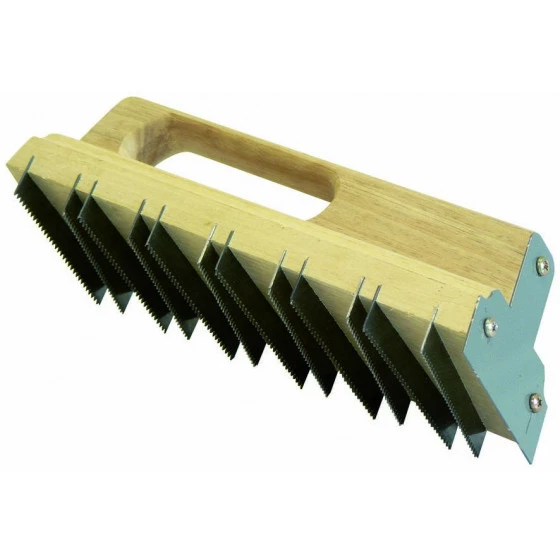 CHEMIN DE FER PLAT 300x40MM (LAMES DENTEES Pas De 2mm) SOFOP TALIAPLAST - 301422 3 CHEMIN DE FER PLAT 300x40MM (LAMES DENTEES Pas De 2mm) SOFOP TALIAPLAST - 301422