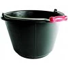 SEAU PLASTIQUE NOIR 16 LITRES ANSE 6,3MM AVEC POIGNÉE SOFOP TALIAPLAST-310173 -Maçon Soldes Magasin 310173