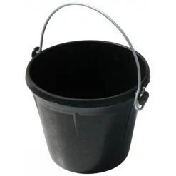 SEAU CAOUTCHOUC ARME 12 LITRES OREILLES EXTERIEURES SOFOP TALIAPLAST - 320101