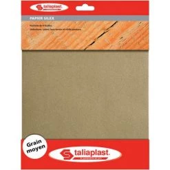 4 FEUILLES SILEX 230X280MM GRAIN 2 SOFOP TALIAPLAST - 402002