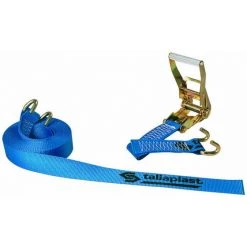 SANGLE D'ARRIMAGE A CLIQUET BLEUE 9MX50MM SOFOP TALIAPLAST - 402201