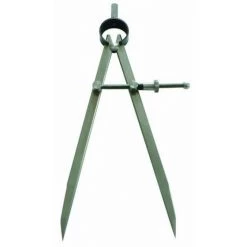 COMPAS A RESSORT A POINTES 125MM ACIER POLI SOFOP TALIAPLAST - 402503