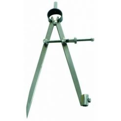 COMPAS A RESSORT PORTE-CRAYON 250MM ACIER POLI SOFOP TALIAPLAST - 402807