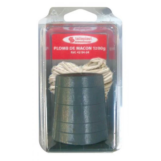 PLOMB DE MACON N°12 1200G (BLISTER) SOFOP TALIAPLAST - 420465 3 PLOMB DE MACON N°12 1200G (BLISTER) SOFOP TALIAPLAST - 420465