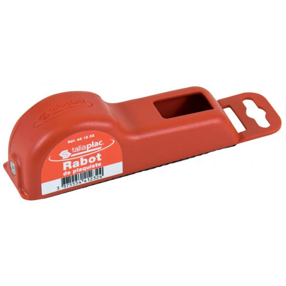 RABOT EN ABS POUR PLAQUE DE PLATRE 145X42MM SOFOP TALIAPLAST - 441232 3 RABOT EN ABS POUR PLAQUE DE PLATRE 145X42MM SOFOP TALIAPLAST - 441232