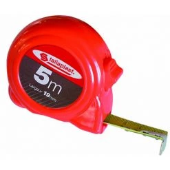 QUINTUPLE METRE BOITIER FLUO ROUGE 19MM SOFOP TALIAPLAST - 490201