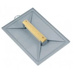 TALOCHE GRISE 26X35CM POIGNEE BOIS MONDELIN - 312110