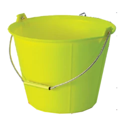 Seau PRO JAUNE FLUO SOFOP TALIAPLAST 13 Litres Anse Ø6.3mm - 310137
